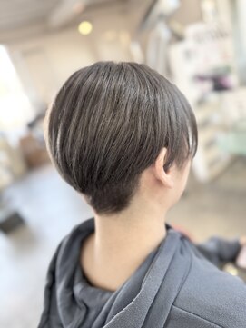 ヘア スパ リゾート リアン(hair spa resort Lien) *ハンサムショート×グレーカラー*
