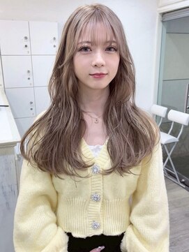 ネハス 名古屋栄店(nehus.) ブリーチハイライト髪質改善ダブルカラーレイヤーカット