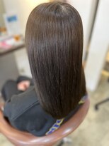 エイクス 津田沼(AQs) 着物ヘア/大人ガーリー/ダークアッシュ/似合わせカット/津田沼