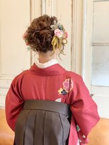 バサラ 横浜駅前店(VASARA)&nbsp;横浜/袴ヘア/アップスタイル/アレンジスタイル