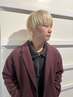 【メンズ限定】カット+ブリーチカラー+トリートメント 