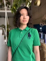 ニーム 栄(nimes)&nbsp;伸ばし途中にレイヤーパーマ
