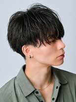 エルマーク 本山(L-MARK)&nbsp;マッシュヘア/波巻きパーマ/men's/スパイラルパーマ/眉