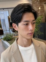 ラシェル パル ノエル(Laciel par Noel)&nbsp;Men's_ショート_七三分け_毛流れ