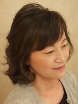 あだち美容室 アンフローリア(en fleurir)&nbsp;ふんわり大人ミディアム