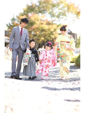 オーバーキャプテンネイキッド(OVER CAPTAIN NAKED) ☆雰囲気ある七五三ロケーション撮影☆