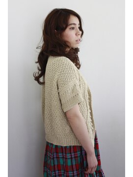 アトリエサニーデイ(atelier SUNNY DAY) パーマ/ロング/モカブラウン/デジタルパーマ/大人ロング