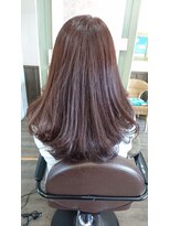 ヘアサロンアンドリラクゼーション マハナ(Hair salon&Relaxation mahana) ツヤとまとまりを♪ニュアンスストレートスタイル!