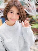 カバーヘア イヴ 戸頭店(COVER HAIR EVE)&nbsp;*+COVER HAIR+*…小顔が好印象★大人かわいいフェミニンボブa