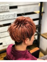 ノア 大宮店(Noa)&nbsp;ピンクベージュ/ショートボブ/ショートヘア/カット＋カラー