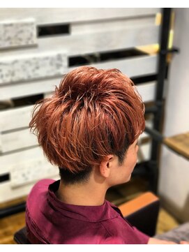 ノア 大宮店(Noa) ピンクベージュ/ショートボブ/ショートヘア/カット＋カラー