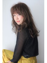 オーバルヘアー ルポ(OVAL hair repos)&nbsp;可愛さ溢れるゆるふわラフロング　無造作ウェーブ