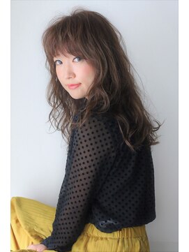 オーバルヘアー ルポ(OVAL hair repos) 可愛さ溢れるゆるふわラフロング　無造作ウェーブ