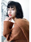 【La fith 】ネイビーブラック×ボブスタイル