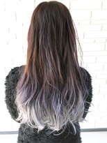 リタ ヘアメイク(Rita hair make)&nbsp;lavender ash × white colour **