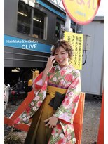 オリーブ(OLIVE) new arrange☆【ヘアセット&袴着物/結婚式/大阪心斎橋】