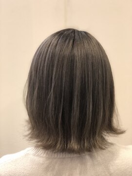ザ ラブズ ラフズ ヘアー 本店(the loves laughs hair) シルバーグレー(^O^)