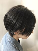 美容室イサ 伏見店(ISA) 前髪なしのショートボブ
