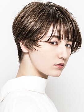 ピークアブー 銀座中央通り(PEEK-A-BOO) 大人女性のマッシュショート◎