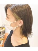 【enn】アッシュ×インナーカラー