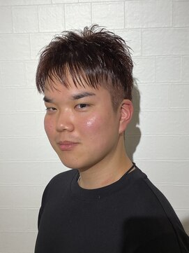 ワイズヘアー ナガサキ(Y's hair nagasaki) おすすめメンズヘア!暖色系カラーの爽やかツーブロックヘア