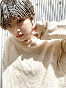 レトン 銀座(leton) 似合わせカット/アースカラー/くびれヘア/ツートーンカラー