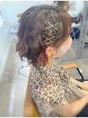 カジュアルショートアレンジ