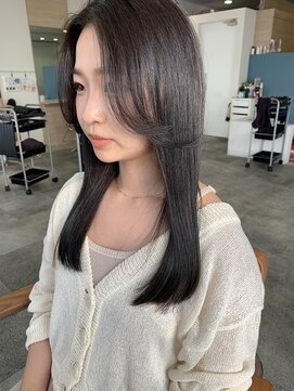 シェノン 武庫之荘(CHAINON) 髪質改善/グレージュカラー/黒髪/ココアベージュ/ボブウルフ