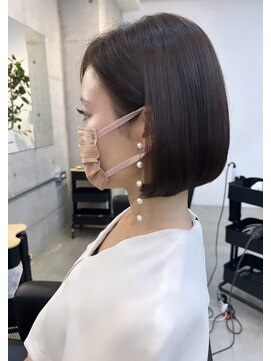 レテ(LETE) 前下がりグラデーションボブ/小笠原　亮