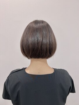 リシェイル(RICHAIR) アゴラインボブ☆グレージュ