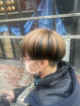 ルチア(Lucia) アンブレラマッシュ/逆グラデーション/ラフ/30代40代50代