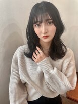 【レイヤーなしの韓国ヘア】