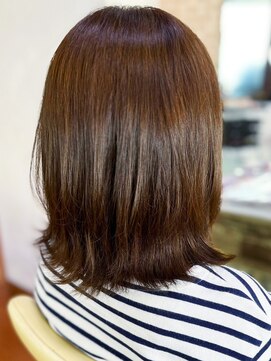 アークスヘアー 透明感♪【髪質改善】20代30代40代艶感くびれボブ肩ライン