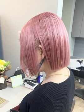 ワンスタイル(One style) 【ケアブリーチ2回】ハイトーンカラー＋髪質改善トリートメント