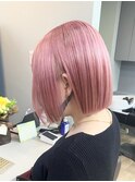 【ケアブリーチ2回】ハイトーンカラー+髪質改善トリートメント