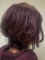 アース 川崎店(HAIR&MAKE EARTH) レイヤーカット×ピンクレッド
