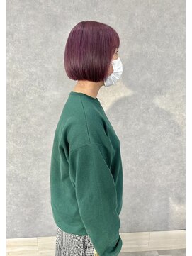 ジェミニ(gemini) ピンクパープルボブ