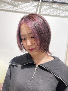 ゼストカロン(ZEST Kalon) ラベンダーピンク/インナーカラー×ハイライト