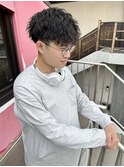 ツイストスパイラル マッシュパーマ スパイラルパーマ 眉毛