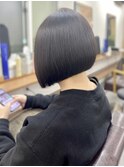 くびレイヤーグレーベージュニュアンスカラー白髪染め白髪ぼかし