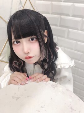 リルミー(Lilme) ミラファンの音無うりんちゃん ハート編みたらしハーフツイン♪