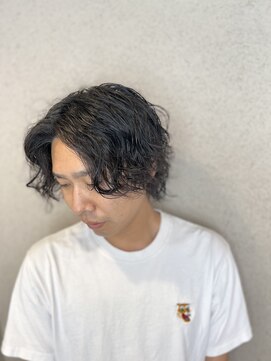 髪工房ケンズ 上新庄(髪工房ken's) 波巻きウルフ