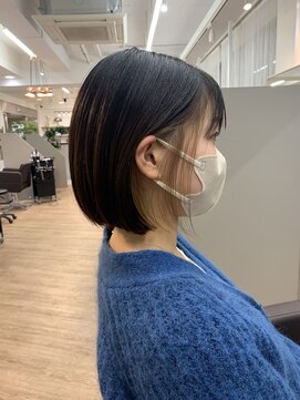 ジエクト アイロ(The Ect ilo) ばつっとボブ☆20代30代40代おすすめスタイル♪インナーカラー