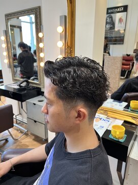 コワファースト させぼ五番街店(COIFF1RST) 七三分けパーマstyle☆