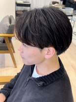 ビューブルー 亀戸錦糸町(VIEW BLUE)&nbsp;メンズカット/パーマ落とし/韓国風センターパート/パーマ