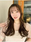 大人×モテ×ロング×コテ巻き×韓国 10代20代30代40代