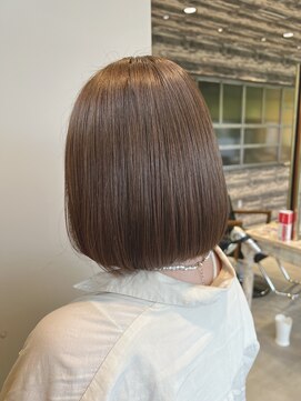 サロウィン 水戸(SALOWIN) 【EMA】ダブルカラー◎ベージュ【タグチ】