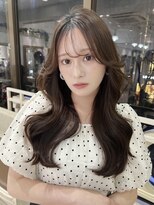 フォルテリノ ナゴヤ(FORTE Lino)&nbsp;イメチェン前髪韓国風レイヤーロングアッシュブラウン