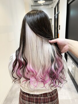 いろあそび 八王子 インナーホワイト×ピンク