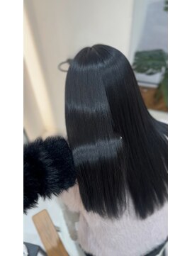 ジーナ 博多筑紫口(Zina) 【KANA】縮毛矯正×艶髪カラー